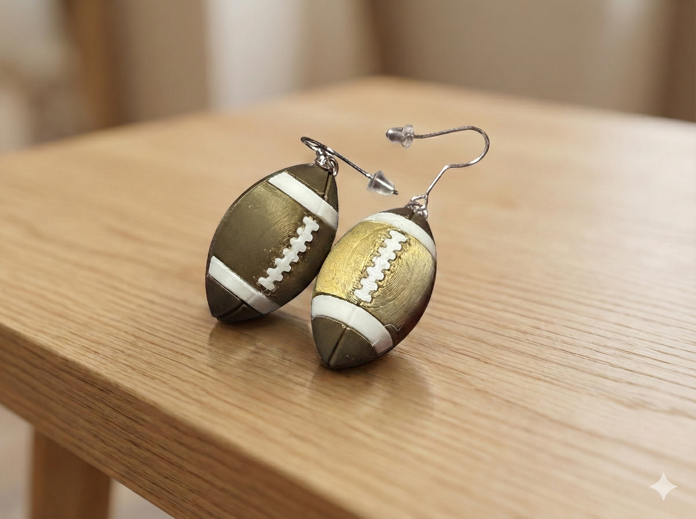 Football Earrings